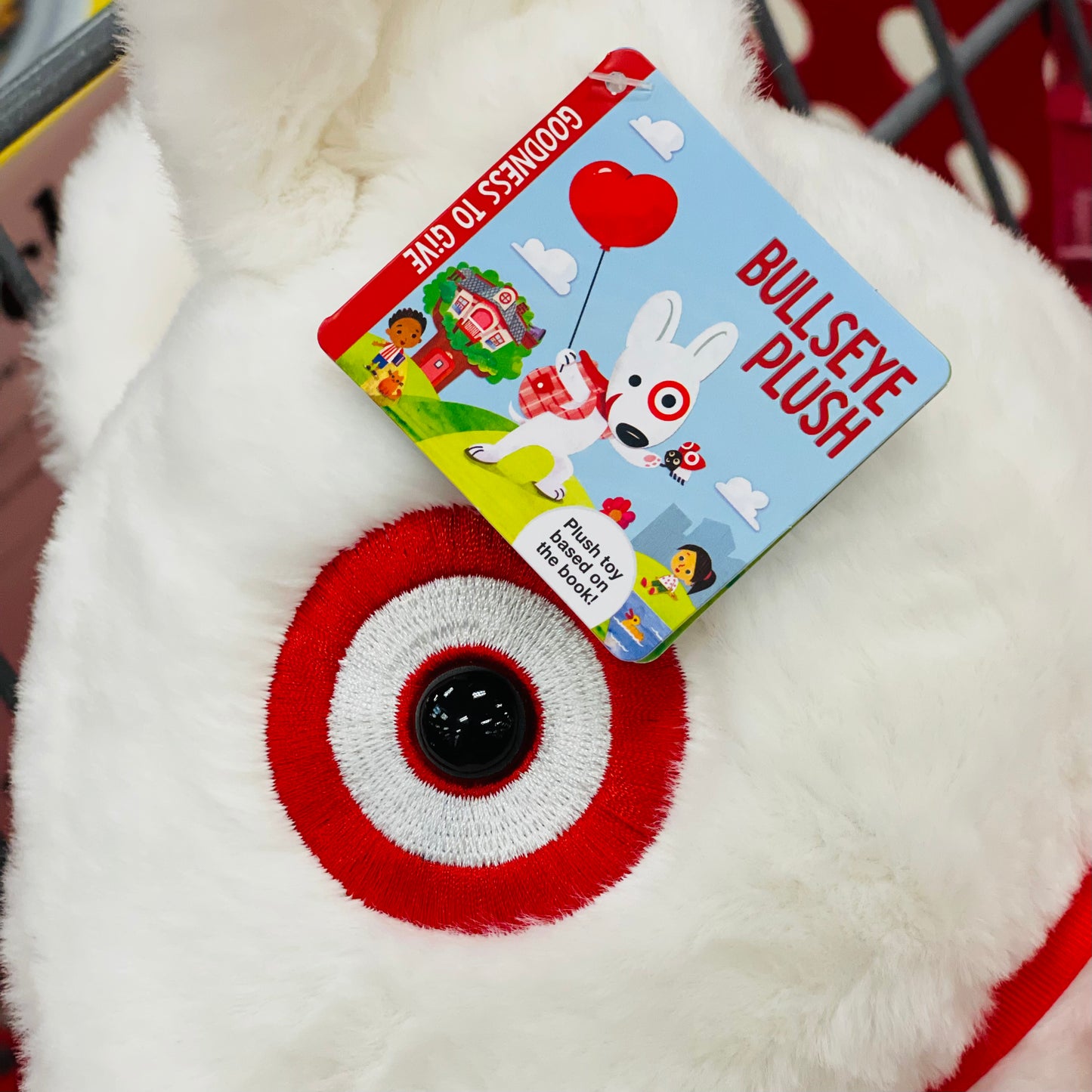 Target bullseye stuffed outlet animals