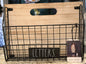New Rae Dunn wood LETTERS wall hanging storage box 14x10x4.25