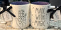 New Rae Dunn white ceramic Halloween coffee mug MADE WITH MAGIC