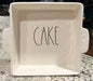 New Rae Dunn white ceramic 8.5” CAKE baking pan