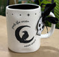 New Rae Dunn ceramic coffee mug QUOTE THE RAVEN NEVERMORE