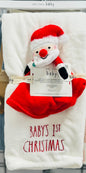New Rae Dunn Christmas baby blanket set BABY’S FIRST CHRISTMAS 🎅🏻