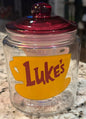 New Gilmore Girls glass storage canister decor jar 6”