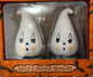 New Joanna Parker ceramic Gus ghost salt & pepper shaker set (original)