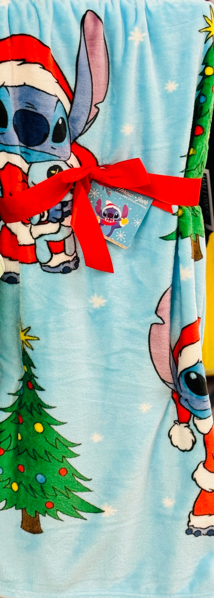 New LILO & Stitch Christmas throw blanket 60x70