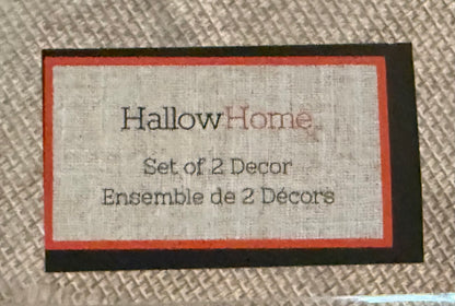 New Hallow Home resin baby face pumpkin decor