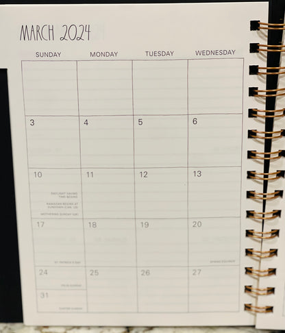 12-Month Weekly Diary - Mini - 2024 BEE 