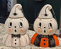 New release Joanna Parker large size ceramic vintage Halloween canister/cookie jar set