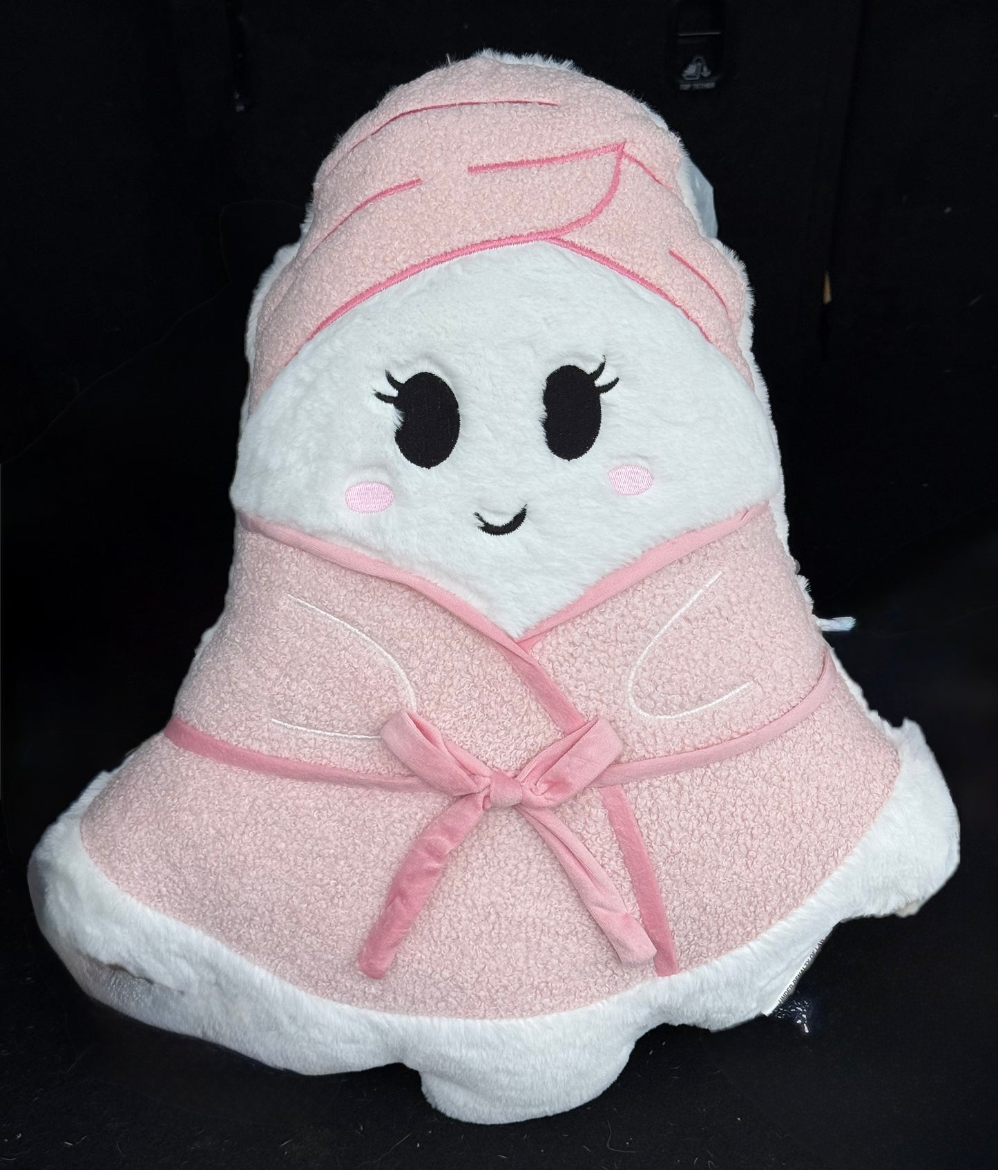 New pink spa ghost decor Halloween fall pillow