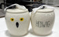 New Rae Dunn x Harry Potter ceramic storage container jar 5.5” HEDWIG