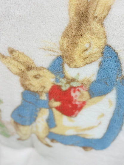 New Peter Rabbit Easter super soft mom/baby throw blanket 50x70