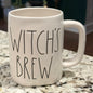 New Rae Dunn white ceramic coffee mug WITCH’S BREW