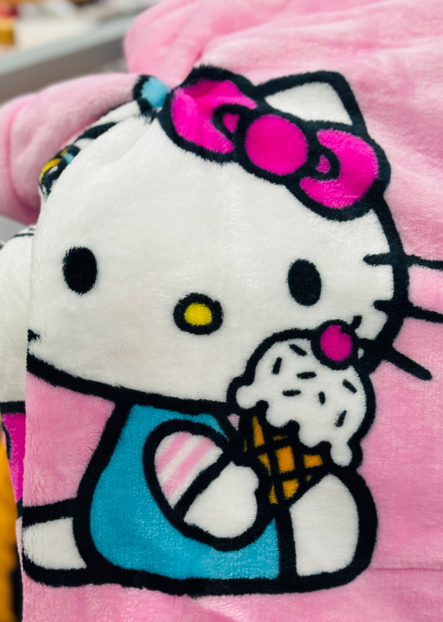 New Hello Kitty IceCream throw blanket 50x70