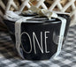 New Rae Dunn black ceramic measuring cup set