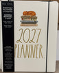 New Rae Dunn softback 8x10 monthly planner 2026-2027 cat on books