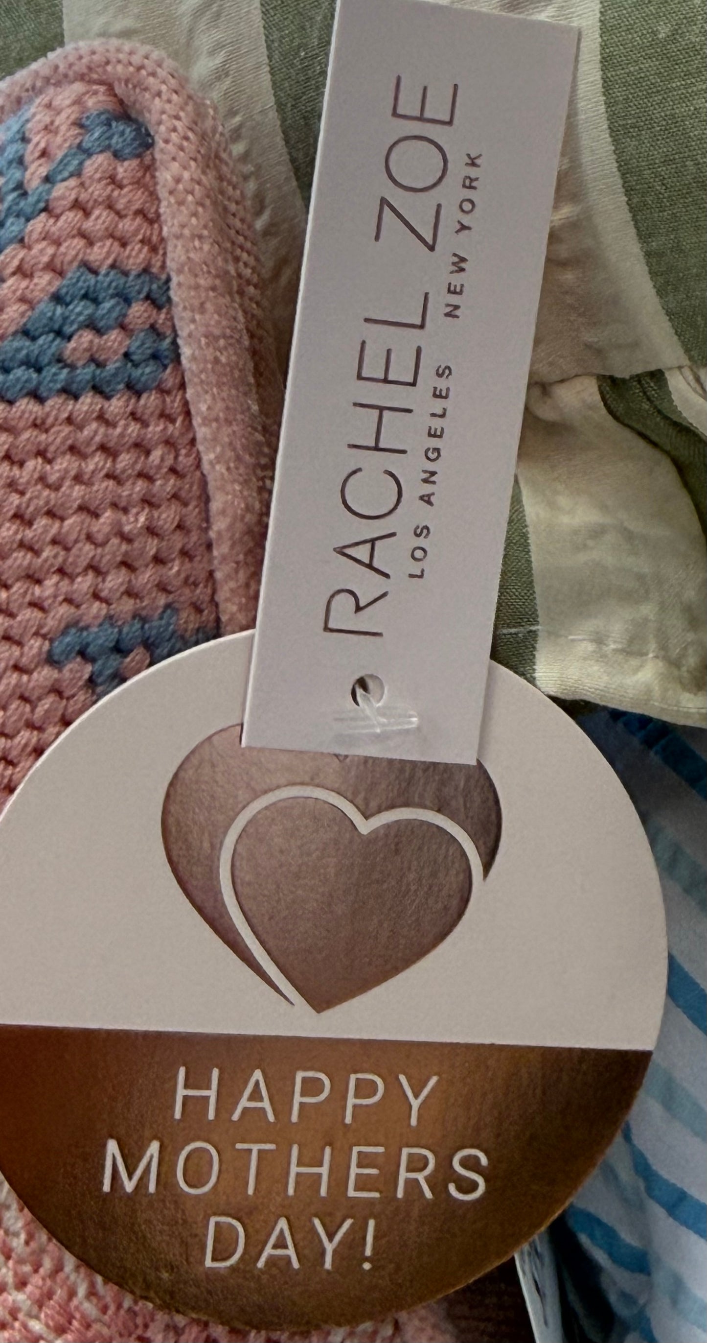 New Rachel Zoe 9x15 needlepoint throw pillow decor HAPPINESS IS BEING A NANA