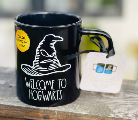 New Release! Rae Dunn x Harry Potter color changing ceramic coffee mug RAVENCLAW