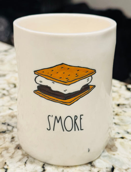 New Rae Dunn ceramic SMORE 8.7 oz candle