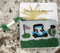 New Made in India beaded 5x4 Golf Cart mini bag