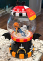New Halloween bat and skeleton gumball tabletop decor 10x9.5