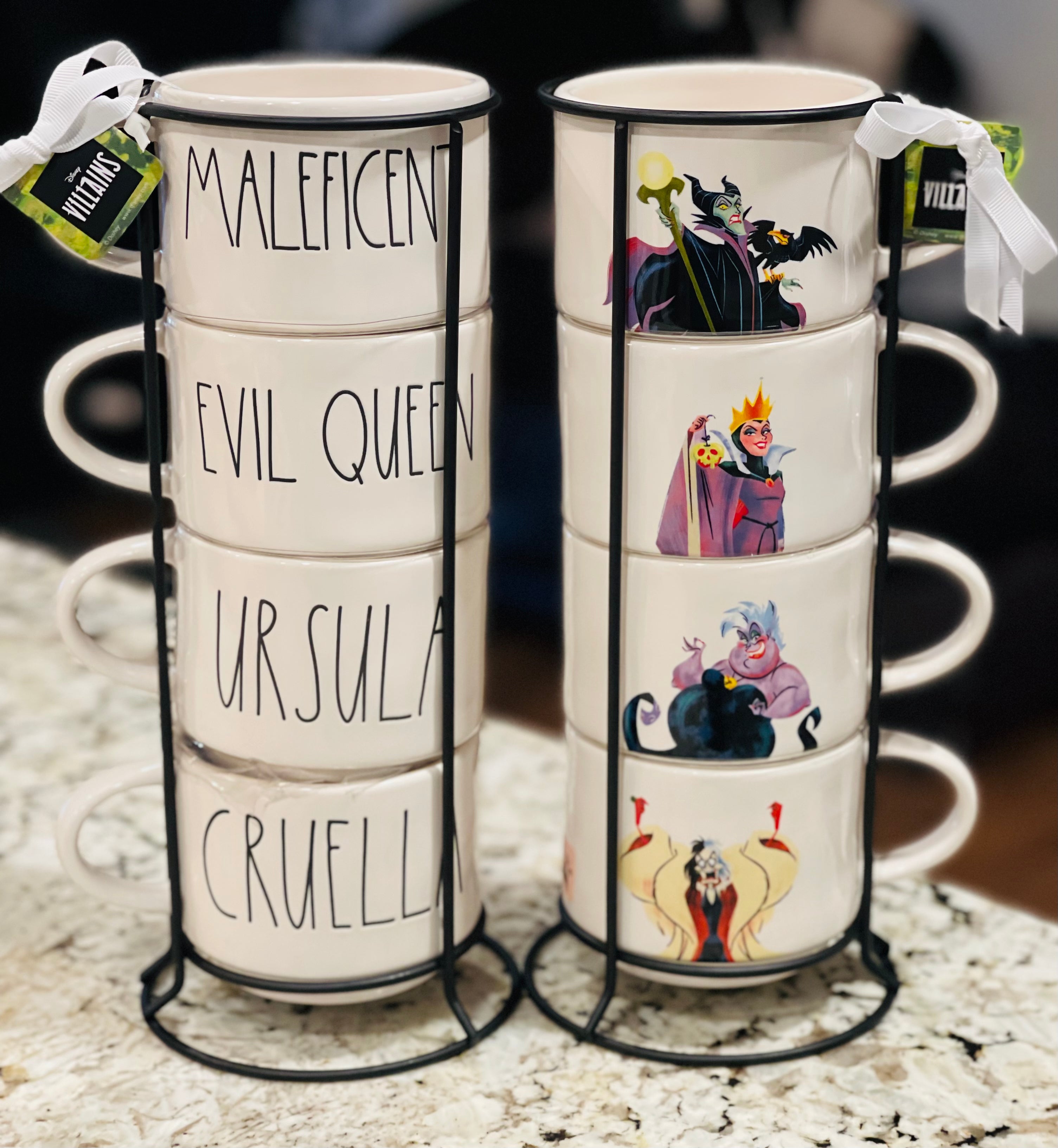 Rae orders Dunn Evil Queen Canister and Mug