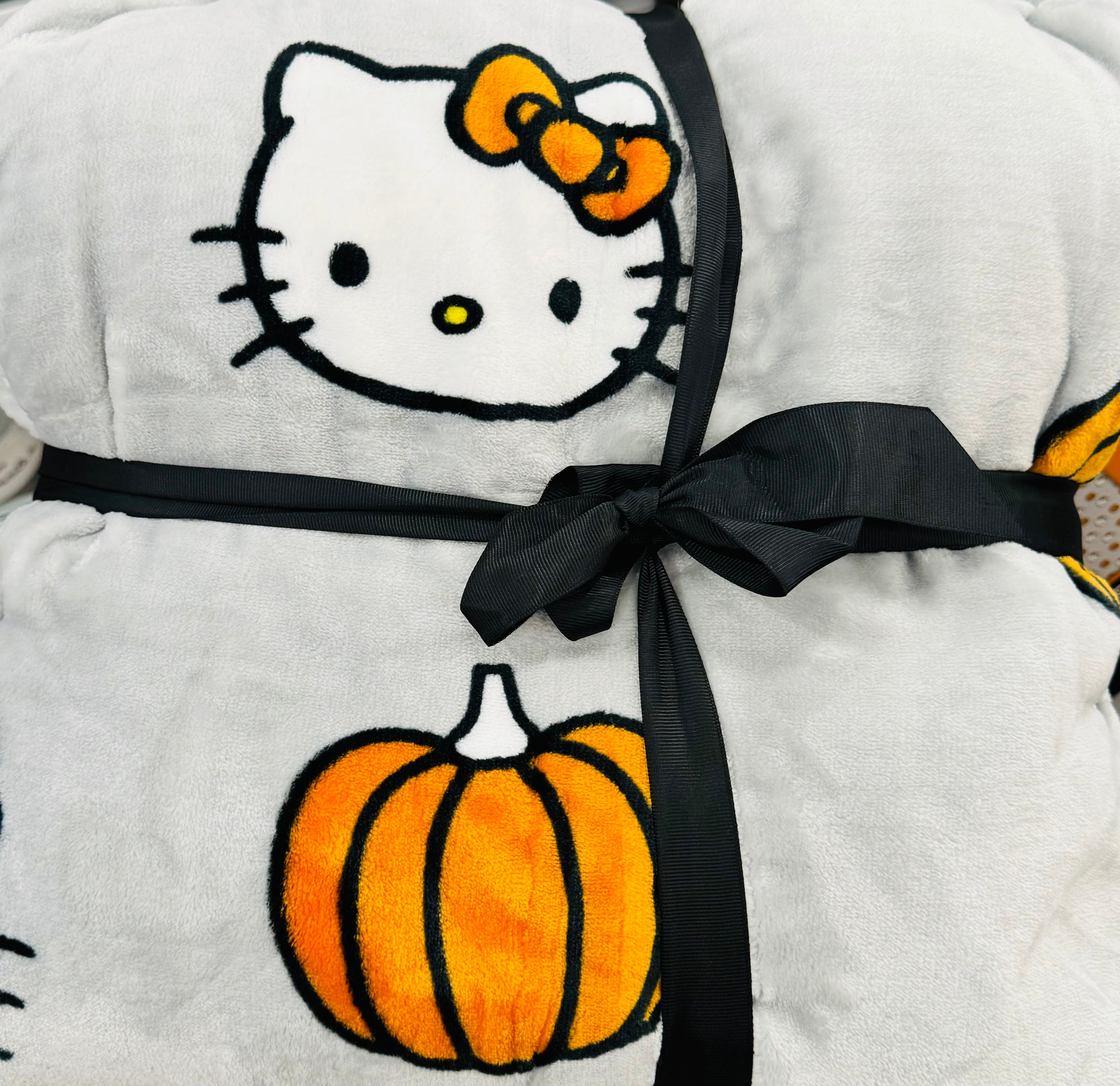 Rae Dunn ‘Hello 2024 Pumpkin’ Queen Size Blanket