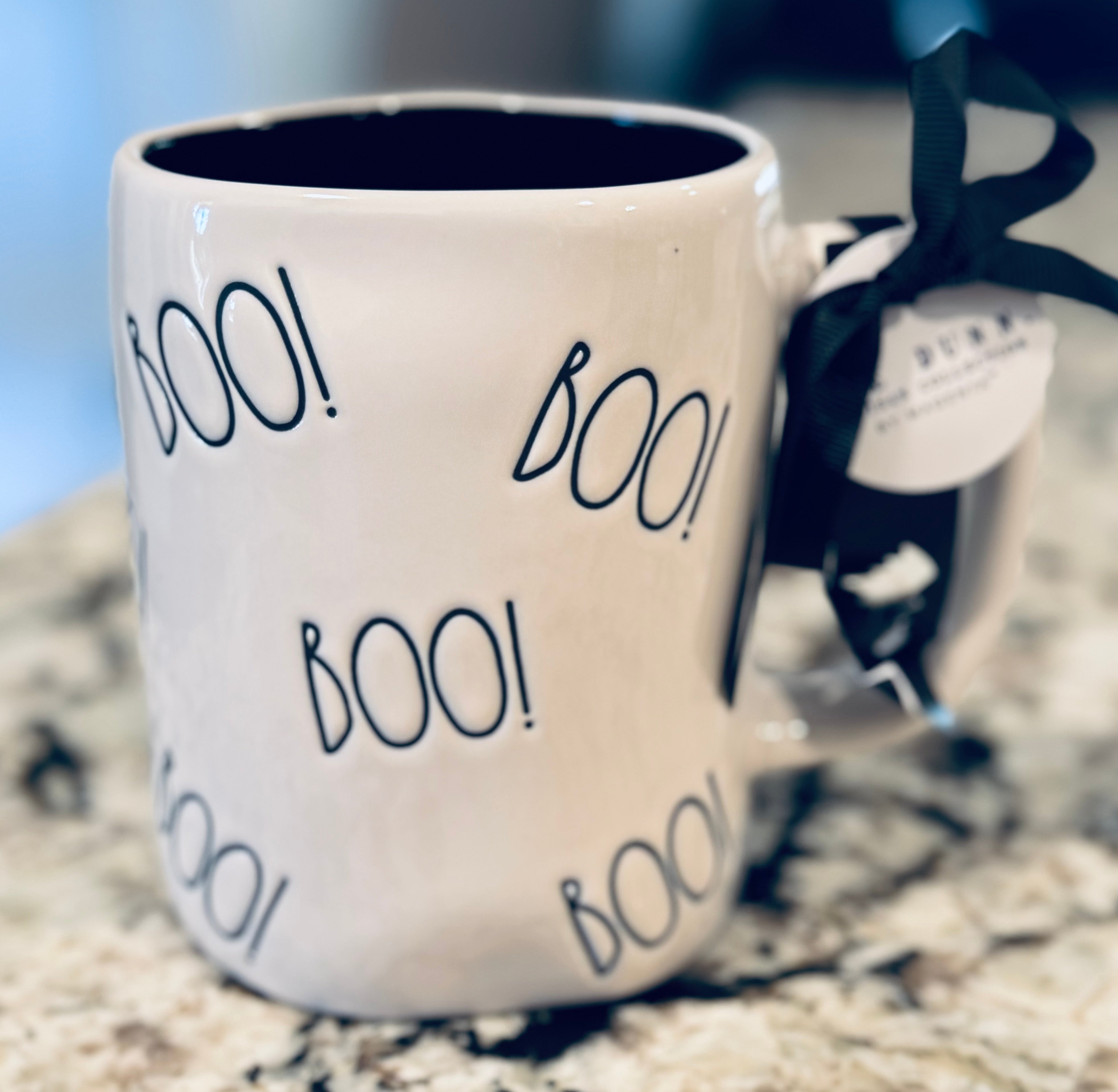 RAE DUNN BOO! HALLOWEEN deals COFFEE TUMBLER