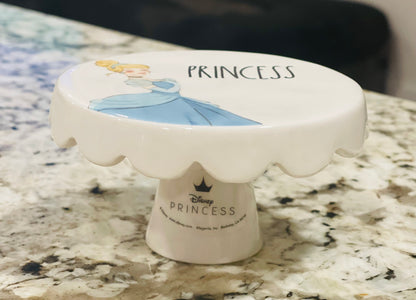 New Rae Dunn x Disney’s Cinderella PRINCESS mini cupcake tier stand 2.5”