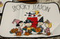 New Rae Dunn x Peanuts Snoopy SPOOKY SEASON set of 2 dish drying mats