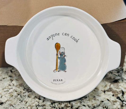 New Rae Dunn x Ratatouille ceramic baking pan ANYONE CAN COOK