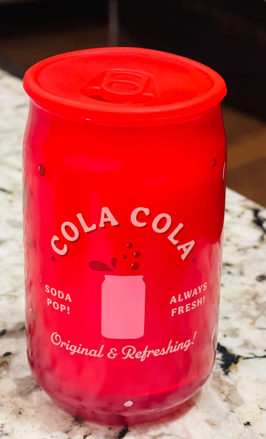 New DW small sized Soda Pop jar Candle-COCA COLA