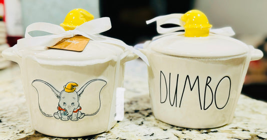 New Rae Dunn x Disney’s ceramic raised DUMBO baker