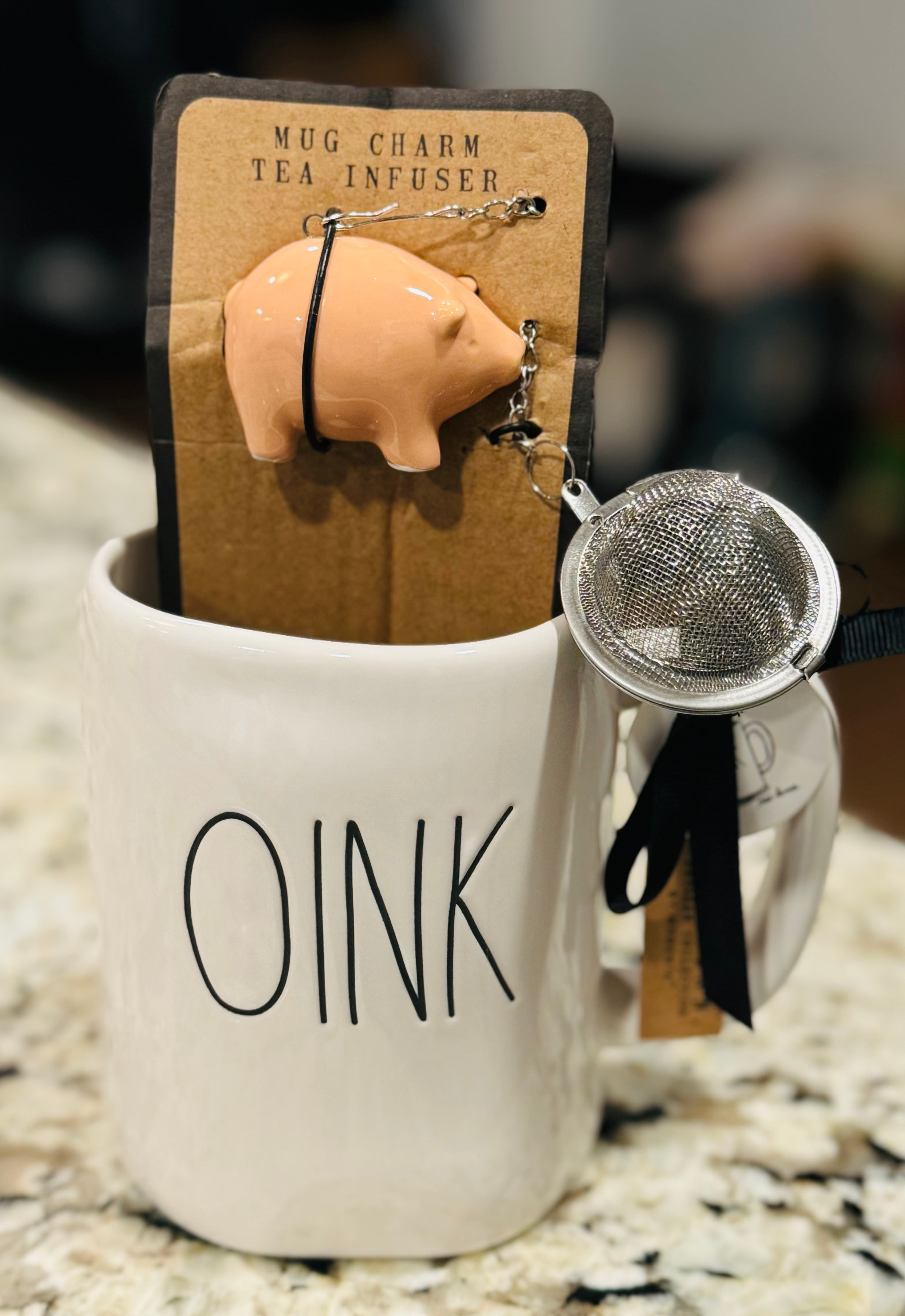 Rae Dunn deals oink canister and oink mug set