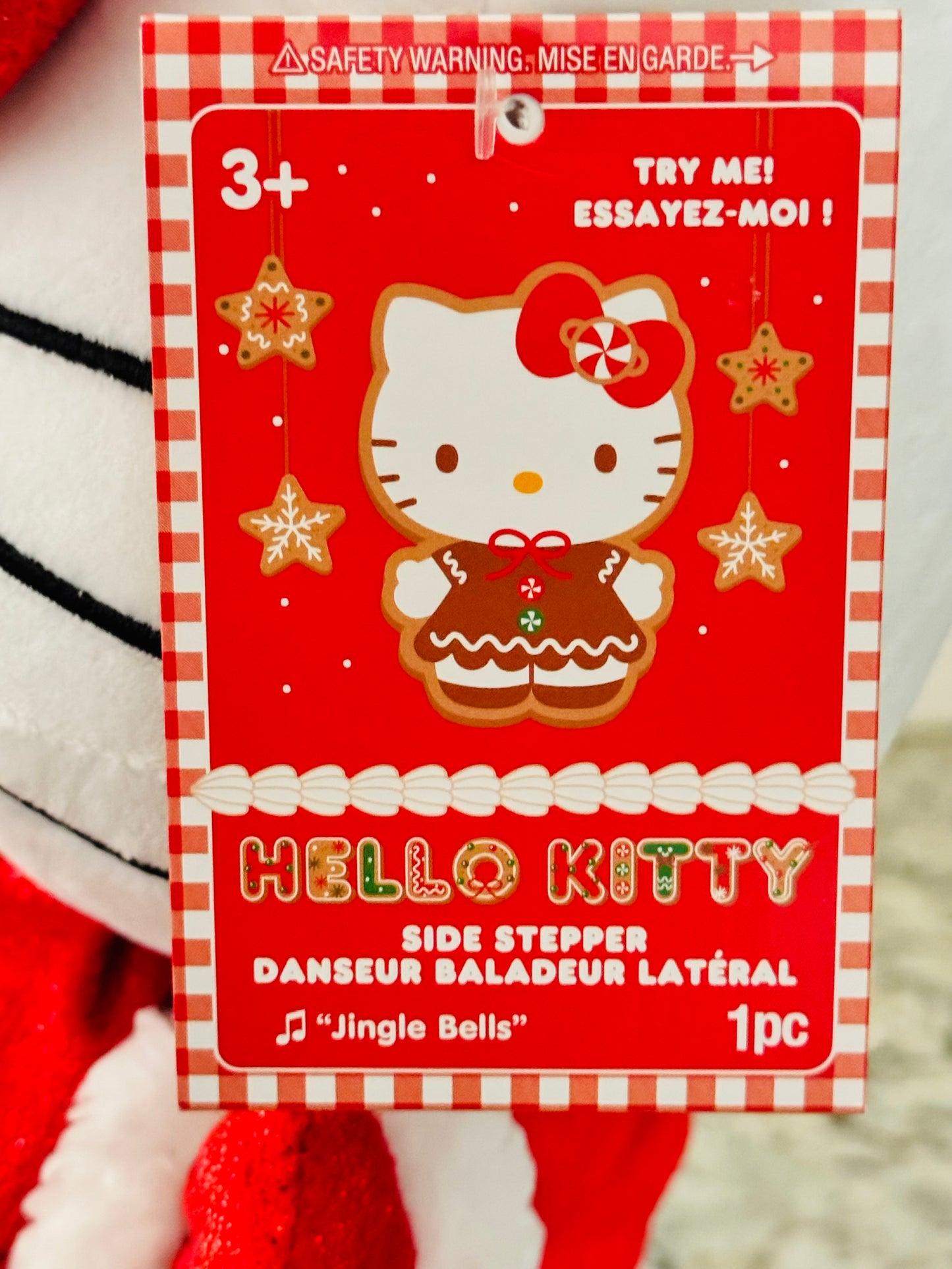 New Hello Kitty Red Christmas dress side stepper