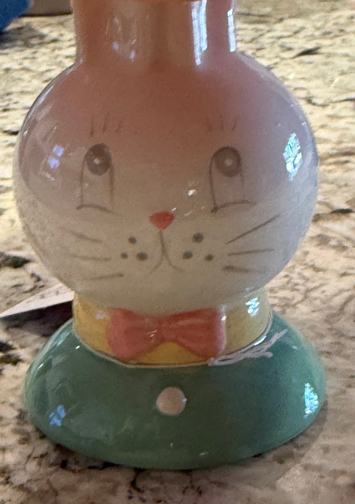 New Joanna Parker ceramic Easter cake stand 4.5” tall