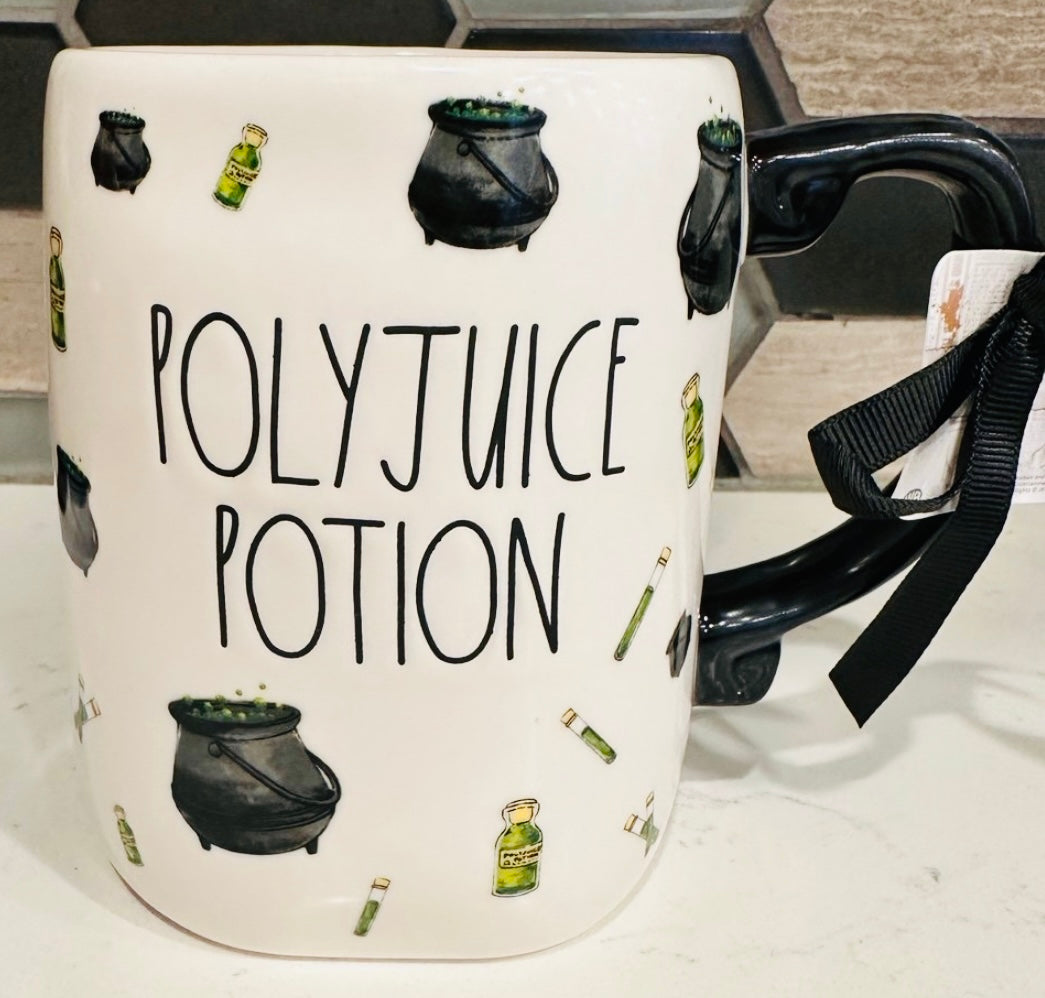 New Rae Dunn x Harry Potter ceramic coffee mug decor POLYJUICE POTION