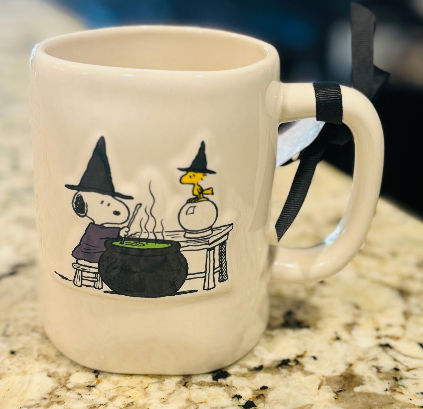 New Rae Dunn x Peanuts SNOOPY Halloween coffee mug decor