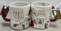 New Rae Dunn x Ratatouille Christmas ceramic coffee mug SEASONS GREETINGS-PARIS