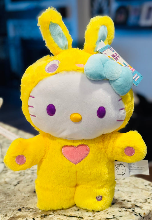 New Easter Hello Kitty yellow bunny suit side stepper