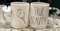 New Rae Dunn Disney Beauty & The Beast TRUE BEAUTY ceramic coffee mug