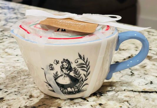 New Rae Dunn x Alice in Wonderland new release style ceramic measuring cup set