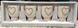 New Rae Dunn white ceramic 4-piece original heart egg holder cups set