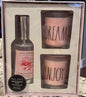 New Rae Dunn pink rose Room Spray & candle box set DREAM/ENJOY