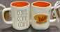 New Rae Dunn x Gilmore Girls ceramic coffee mug COFFEE COFFEE COFFEE