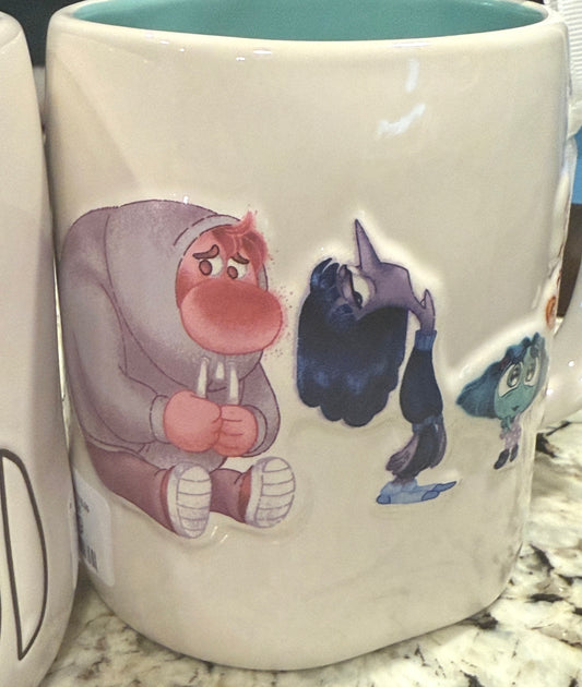 New Rae Dunn x Pixar’s Inside Out movie ceramic coffee mug IN A MOOD