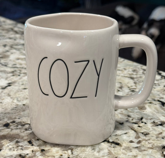 New Rae Dunn fall ceramic coffee mug COZY
