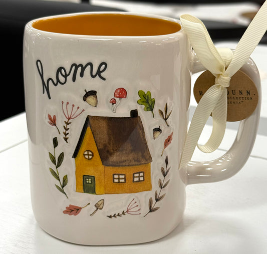 New Rae Dunn white ceramic fall mug HOME 🏠