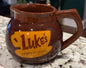 New ceramic Gilmore Girls LUKES brown coffee mug