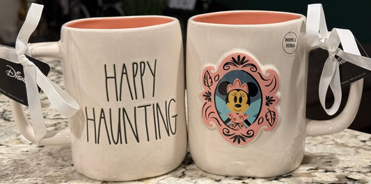 New Rae Dunn x Disney’s ceramic Minnie Mouse mirror Halloween mug