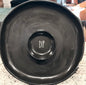 Rae Dunn black ceramic large serving platter/tray DIP